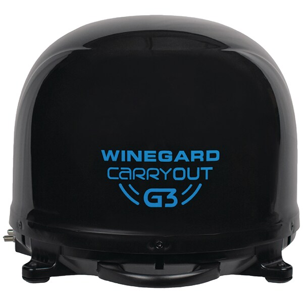 Winegard Carryout G3 Satellite Antenna, Black, 13" GM-9035 - main